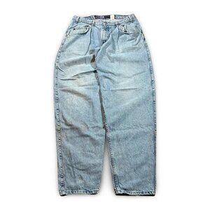 crazy vintage 90s y2k distressed baggy silvertab levi jeans